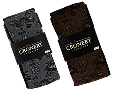 Crönert Damen Strumpfhose, 85% Baumwolle, Farbwahl, Grösse 38 - 46