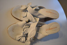 Meine weissen süßen Leder Pantoletten 39 von Laura Bellariva Italien