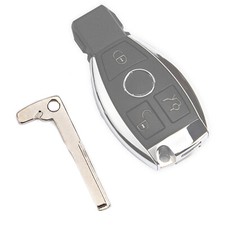 HU64 SCHLÜSSELROHLING FÜR MERCEDES A W176 W169 B W246 C W203 E W211 + FRÄSEN