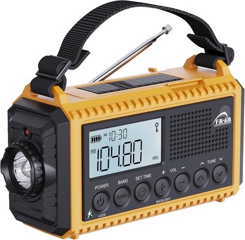 Notfallradio 12000mah solar - 12000mah,
