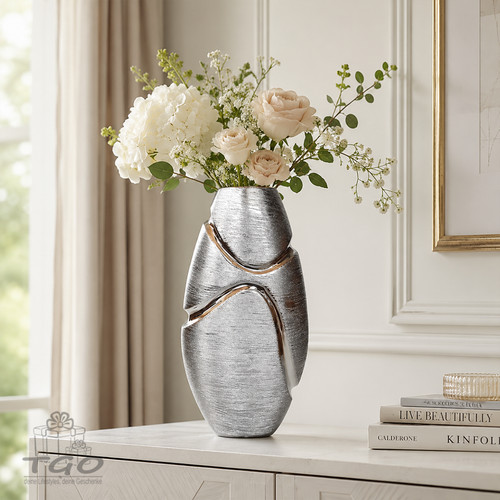 Gilde keramik blumenvase flach - gilde,