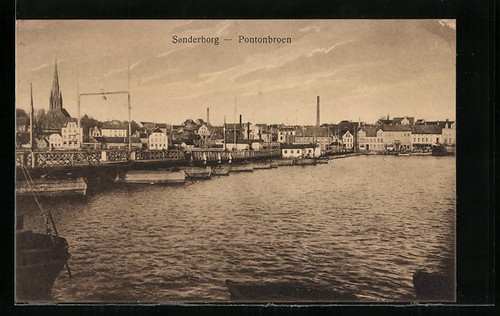 Ansichtskarte sonderborg - ansichtskarte,