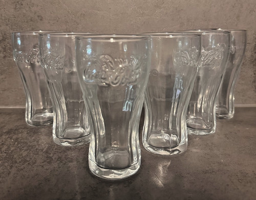 Stück coca cola glas - 6,