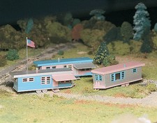 Spur O -- Bausatz mehrere Wohnwagen -- 45612 NEU