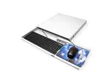 19"-Tastaturschubfach mit ausklappbarer Mausablage