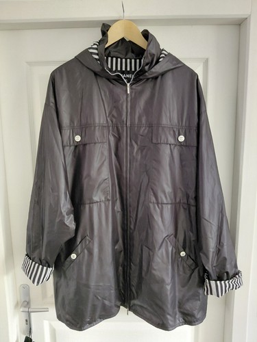 Chanel regenjacke mit kapuze - mit,