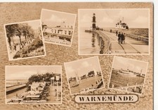 (11432) AK DDR Ostsee Warnemünde HOG Strandhaus mit der Anker Bar...