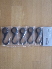 IKEA FINTORP Haken Schwarz 7cm