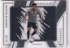 Panini Immaculate 2023-24 Soccer FIFA No. CJ-WM Weston McKennie Patch 48/99