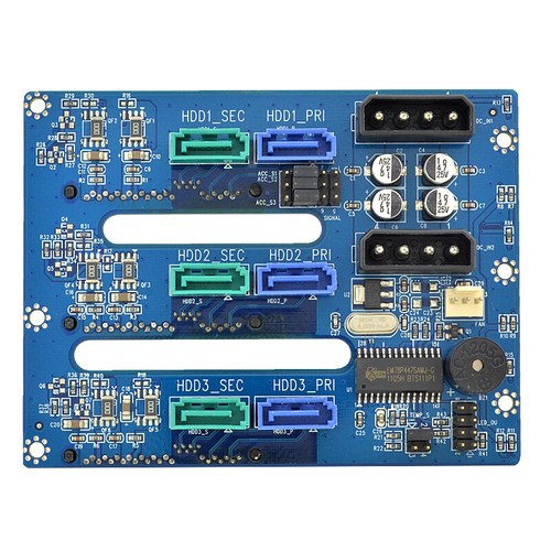 Backplane 94v0 fr4 - sas, 6x