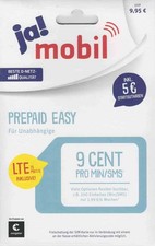 Ja Mobil SIM Karte  neu OVP