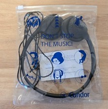 Condor Kopfhörer Verstellbar Klinkerstecker Schwarz mit Verpackung