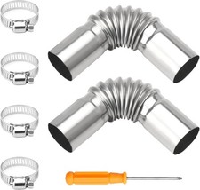 2 STK Standheizung Abgasrohr