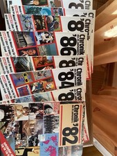 Chroniken der Jahre 1982-2007, einzelne Zeitschriften und geb.  Ausgabe