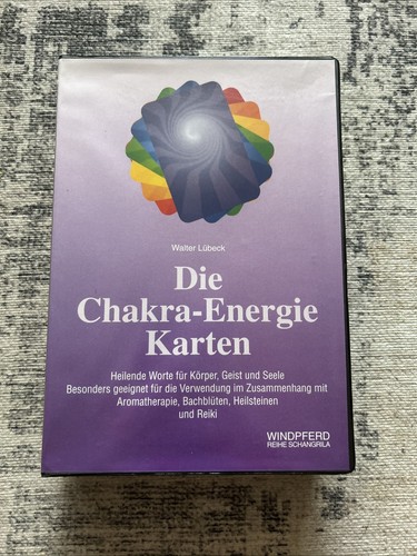Die chakra energie karten - die, energie-karten