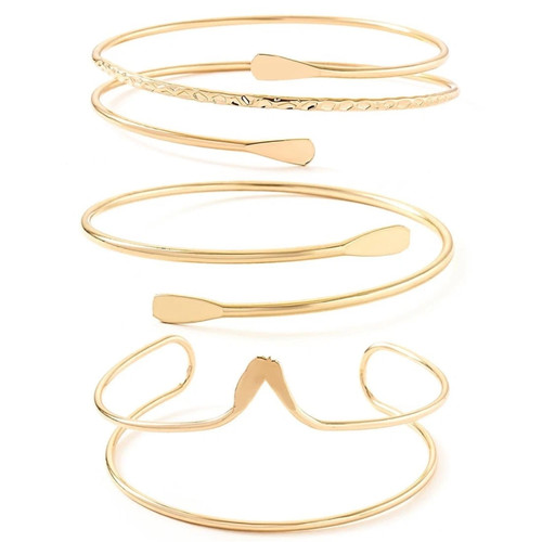 Armreif gold damen - armreif, set,