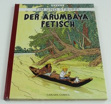 Tim und Struppi Farbfaksimile 5: Der Arumbaya-Fetisch OVP