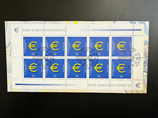 BRD Deutschland 2002 Mi-Nr. DE 2234KB 2234 Einführung EURO Erstausgabe