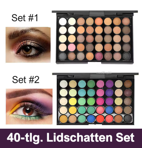 Lidschatten palette stück - palette, 40