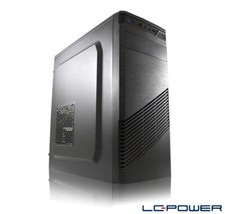 LC-Power - ATX-Gehäuse - 7037B - 3x USB-A / 120-mm-Lüfter - Office-Bereich