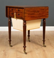 Antike Kiemen Regency Mahagoni