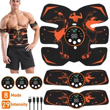 ABS STIMULATOR EMS BAUCHMUSKELTRAINER TRAININGSGERÄT ELEKTRO FITNESS EXERCISER