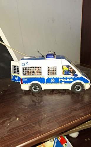 Playmobil polizei transporter - playmobil, polizei-transporter