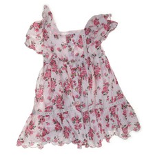 Cupcakes and Cashmere, Kleid, Größe: 98, Weiß/Pink/Mehrfarbig, Baumwolle #J9G