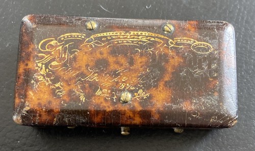Antike dose schachtel etui - antike,
