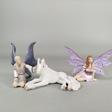 Schleich Fantasy Figuren - Set von 3 Feen & Einhorn, sehr gut