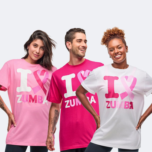 Zumba love pink unisex - zumba,