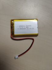 Original EREMIT 654060 LiPo Batterie Akku 2000mAh 3.7V für Powerbank, Navi
