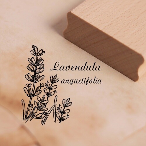Motivstempel lavendel - motivstempel,