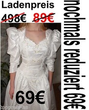 BRAUTKLEID BALLKLEID 36 38 40 HOCHZEITSKLEID KOSTÜM KARNEVAL PRINZESSIN Fasching