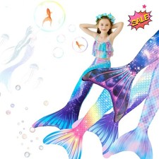 Kinder flosse Meerjungfrauen