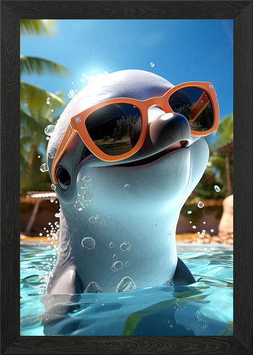 Delfin niedliche liebe - niedliche,