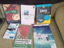 IT- & Informatik-Konvolut – Datenbanken, SQL & Java – ca. 4 kg