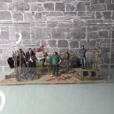Lost Figuren Diorama Konvolut 10 Stück McFarlane Toys in Vitrinenbox 2006
