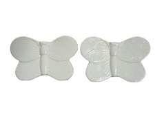 2 x Schmetterling Keramik