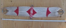 Westernsattelgurt Westerngurt 80cm 31 Inch String Sattelgurt Western Mohair? rot