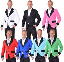 Sakko Disco Jacke Anzug Kostüm Herren Jacket Party Hippie 50er Jahre Rock`n Roll