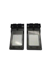 OUSFOT Solar-Straßenlampe 30 LED Solar-Straßenfluter Wasserdicht IP65