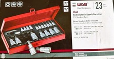 WESTFÄLISCHE GESENKSCHMIEDE 159291643 WGB Steckschlüssel-Satz 3940 1/4" Torx 23-