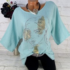 Italy Bluse Hemd Tunika Shirt