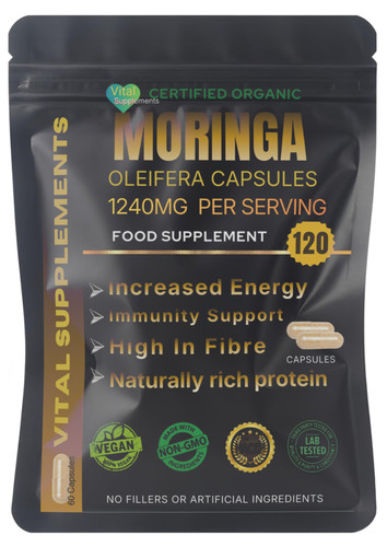 Moringa kapseln 1240mg bio - moringa,