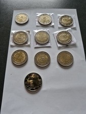 Konvolut 2 Euro Gedenkmünzen