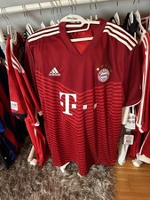 Sammlungsauflösung Trikot FC Bayern München Saison 2021/2022 FCB 2XL Rot Adidas
