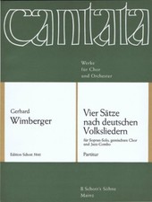 Gerhard Wimberger: Vier Sätze
