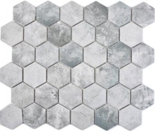 Hexagonale sechseck mosaik - hexagonale,