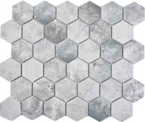 Hexagonale sechseck mosaik - hexagonale,